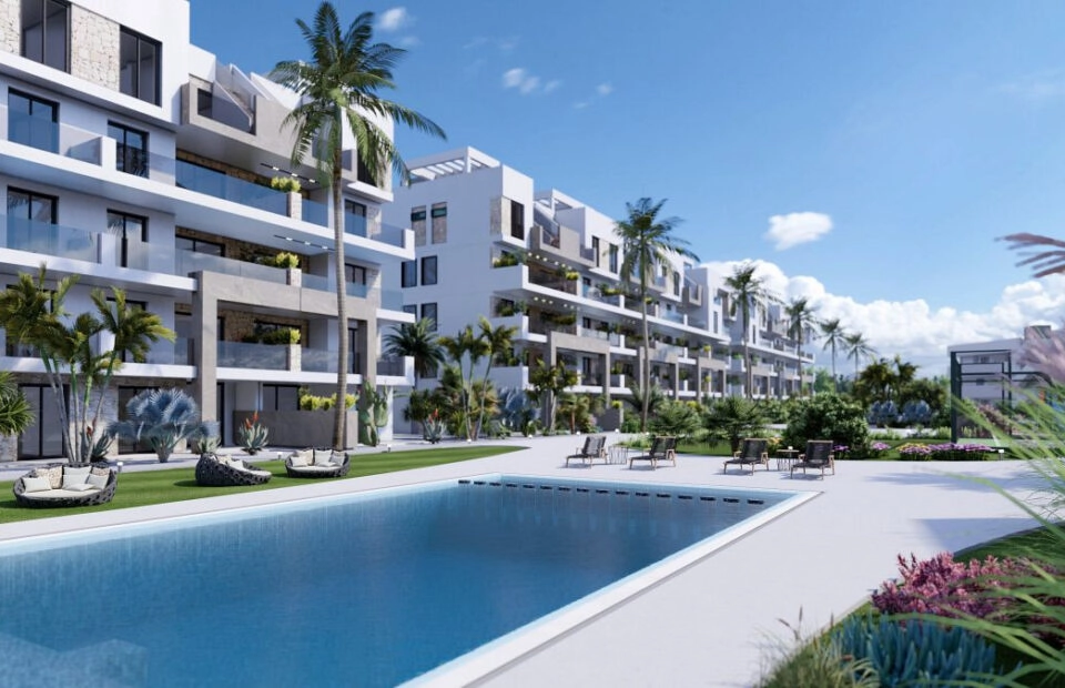 El Raso, Costa Blanca - nowy apt 101 m2 pod klucz