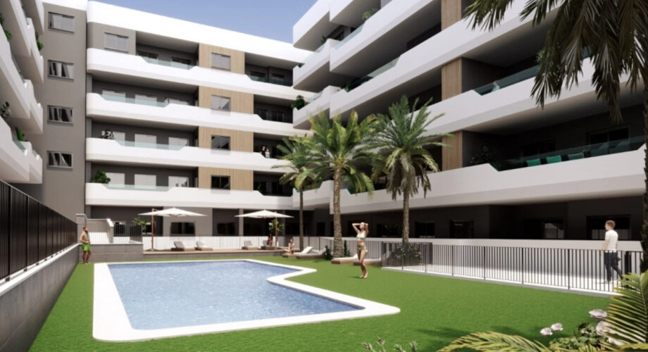 Santa Pola, Costa Blanca - nowy apartament 82,7 m2