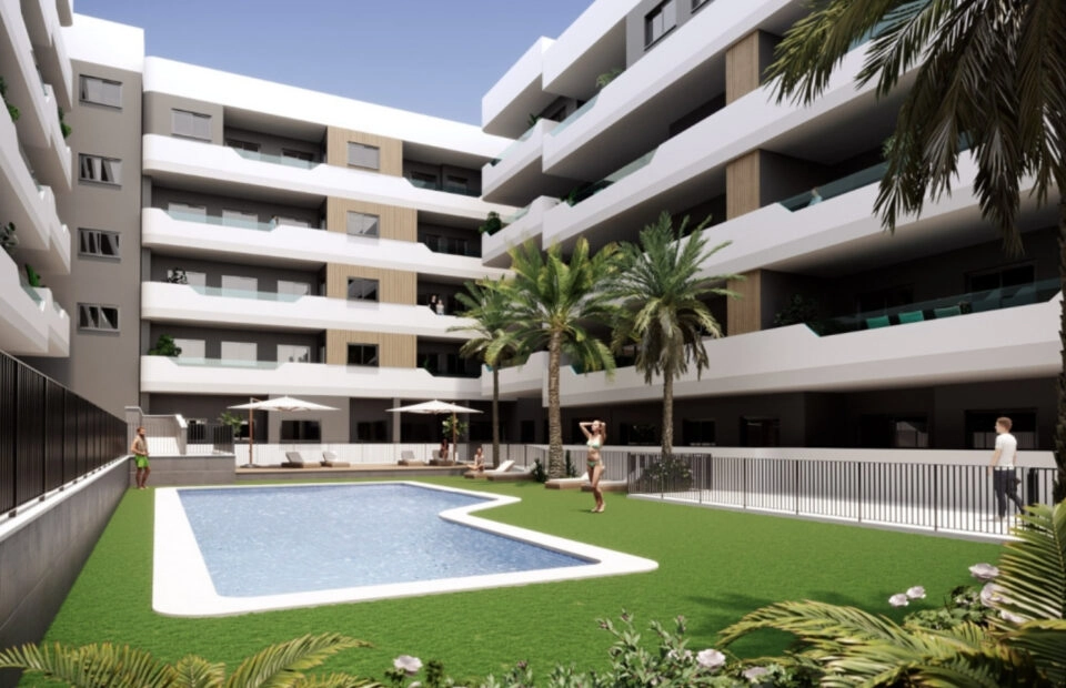 Santa Pola, Costa Blanca - nowy apartament 82,7 m2