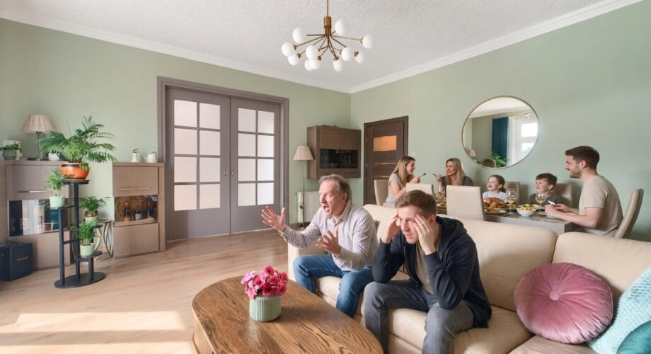 salon 30m2 z jadalnią na 10-12 osób | komfort