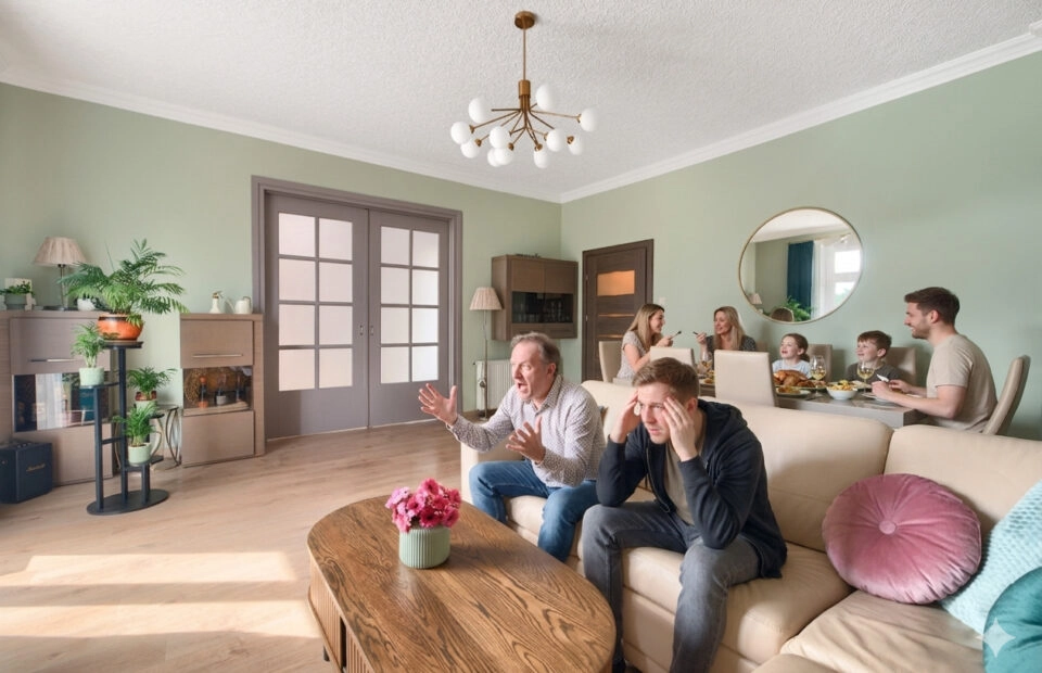 salon 30m2 z jadalnią na 10-12 osób | komfort