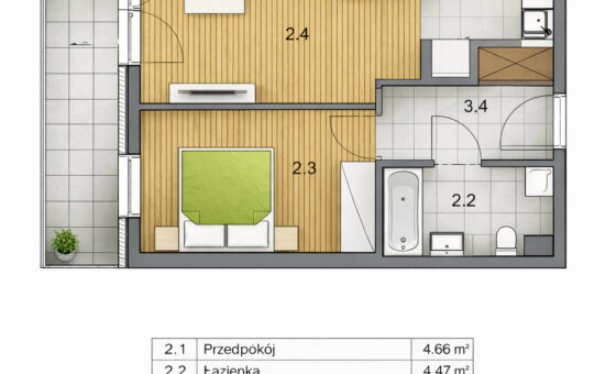 Zakrzówek 40m2 salon+ pokój + komórka i garaż