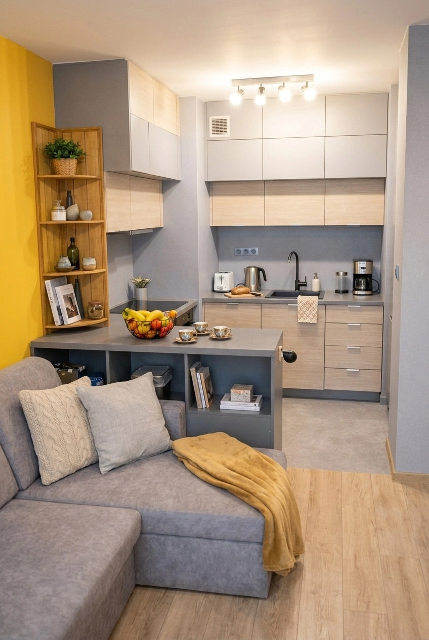 Zakrzówek 40m2 salon+ pokój + komórka i garaż