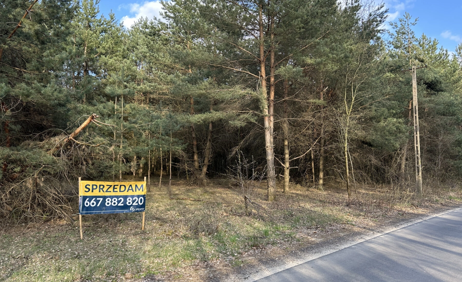 Spokój, przestrzeń i potencjał – działka 2472 m2