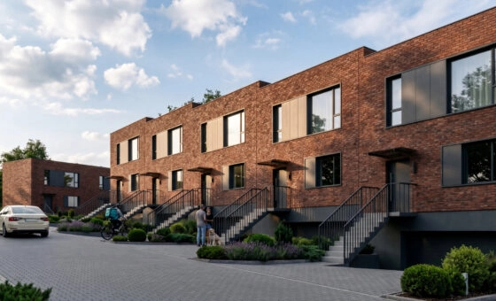 Gdańsk |dom szeregowy 140m² z ogrodem i garażem