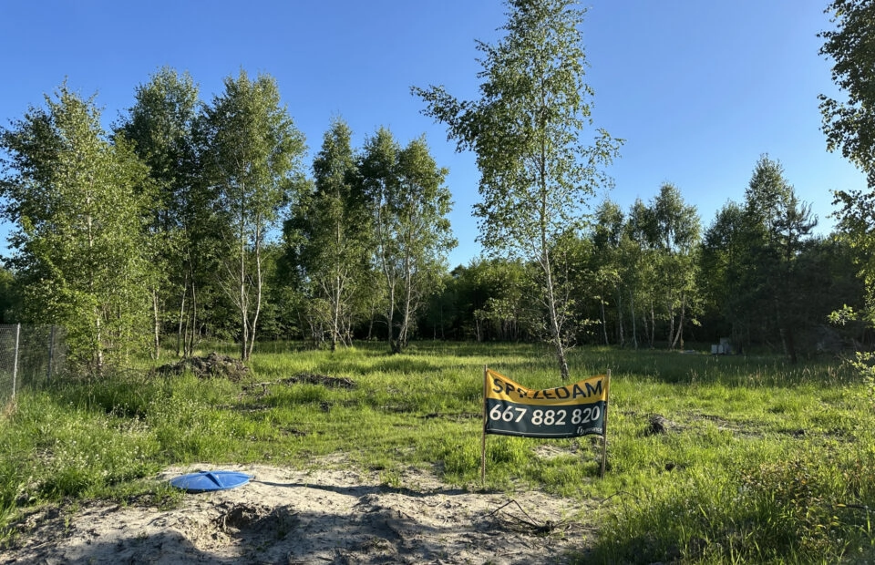 Działka dla ceniących spokój i bliskość natury