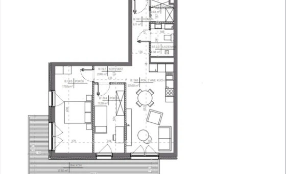 Blisko Malta! 3pok 67m2| Duży balkon na zachód!