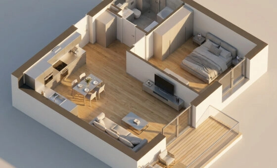 Ostatnie 2pok. 41m²| Balkon 6m²| 12 min Poznań!