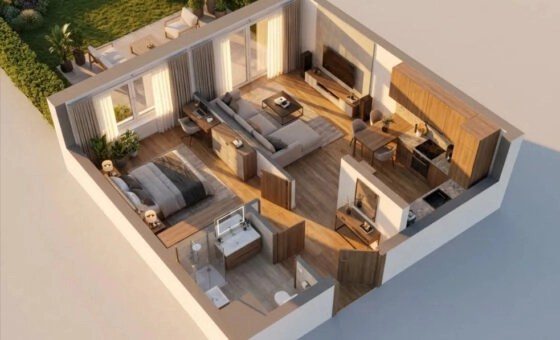 Ogródek aż 60m²| 2pok. 36m²| Odbierz Klucze Teraz!