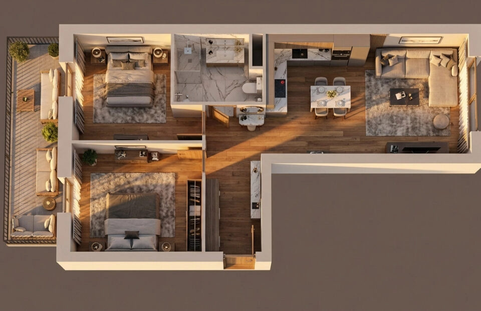 OSTATNIE 3pok. 50m²| Duży Balkon| 12 min Poznań!