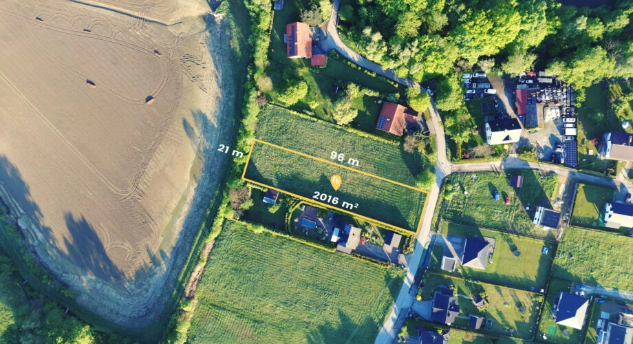 Duża działka budowlana 2015 m² Pisarzowice | MPZP,