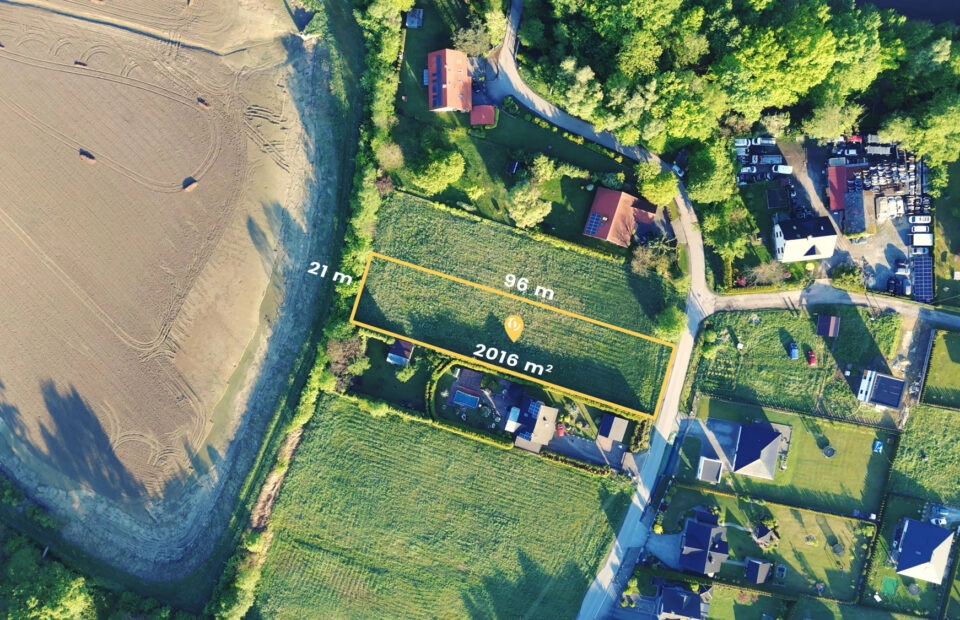 Duża działka budowlana 20,15 ar – Pisarzowice