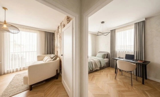 Południowe 73,71 m² 3-Stronne 2 Tarasy SKM