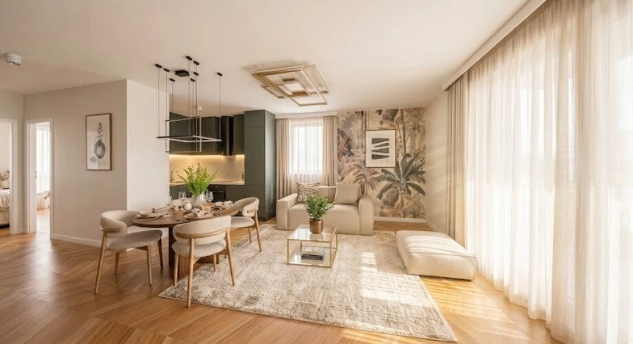 Południowe 73,71 m² 3-Stronne 2 Tarasy SKM