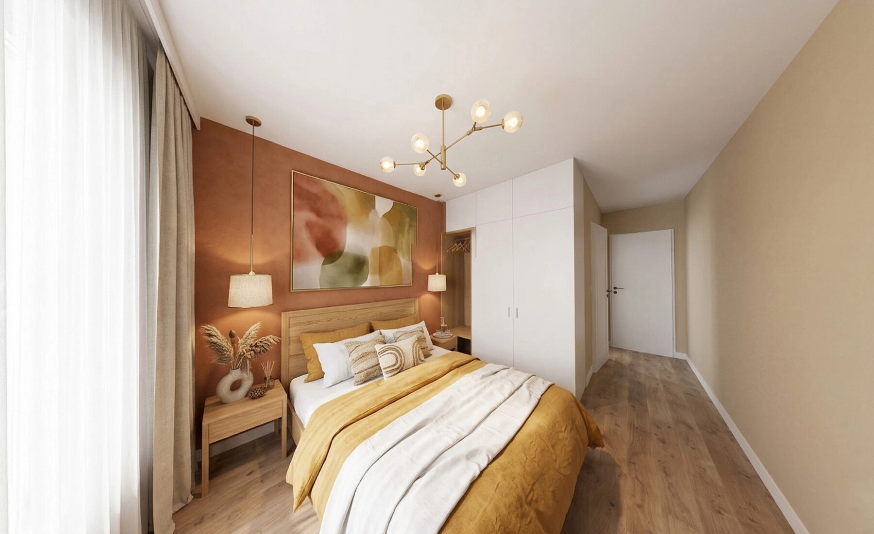 Narożne ustawne 73m² południe las Gdynia
