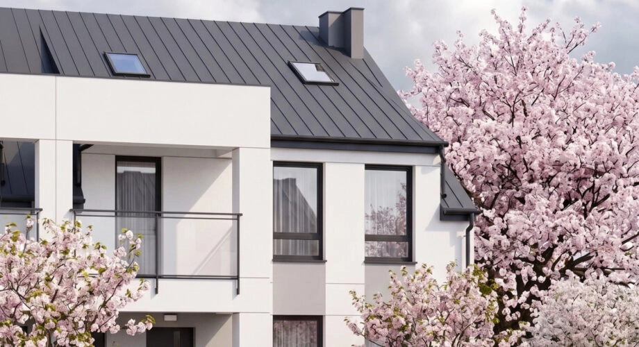 Przestronne 92 m2 ogród 105 m2 zamknięte osiedle