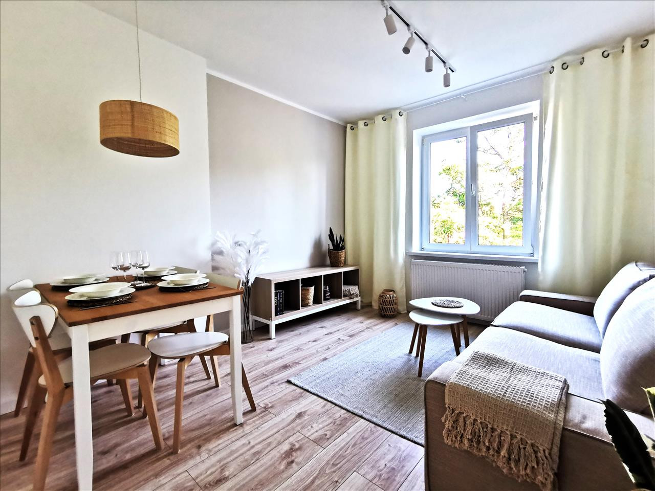 3 pokoje, 44,90m2, osobna widna kuchnia!