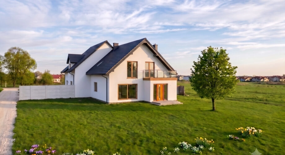 Bliźniak 120 m2 ogród 650 m2 Banino