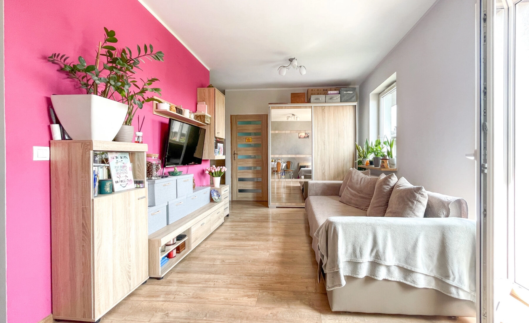 Wieliszew, 2 pokoje + balkon + miejsce parkingowe