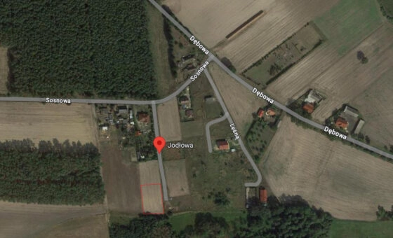 Duża działka budowlana Murzynowo Leśne