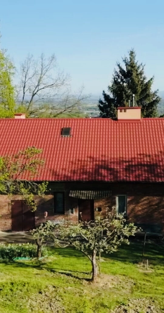Dom na widokowej działce w Korczynie