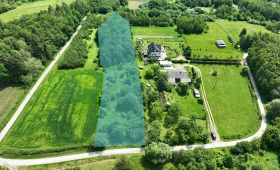 Widokowa działka w Ujeździe