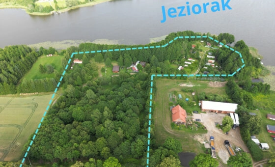 półwysep na Jezioraku pod inwestycję z domem