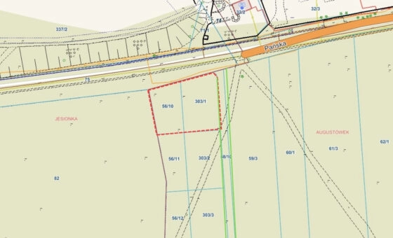 Działka leśna 1084m2 | pod Warszawą