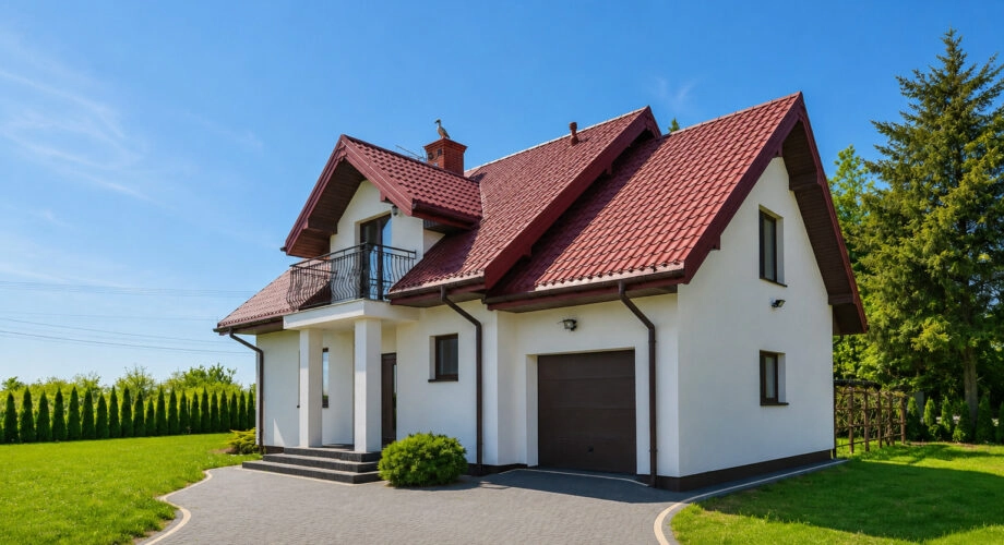 Dom gotowy do zamieszkania, przestrzeń, prywatność