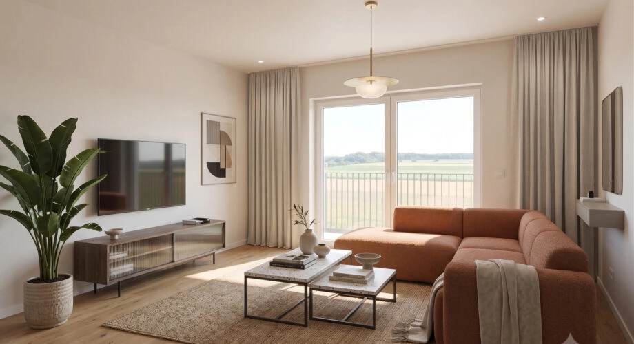 Ciche i bezpieczne| 3 pokoje 58 m² z balkonem