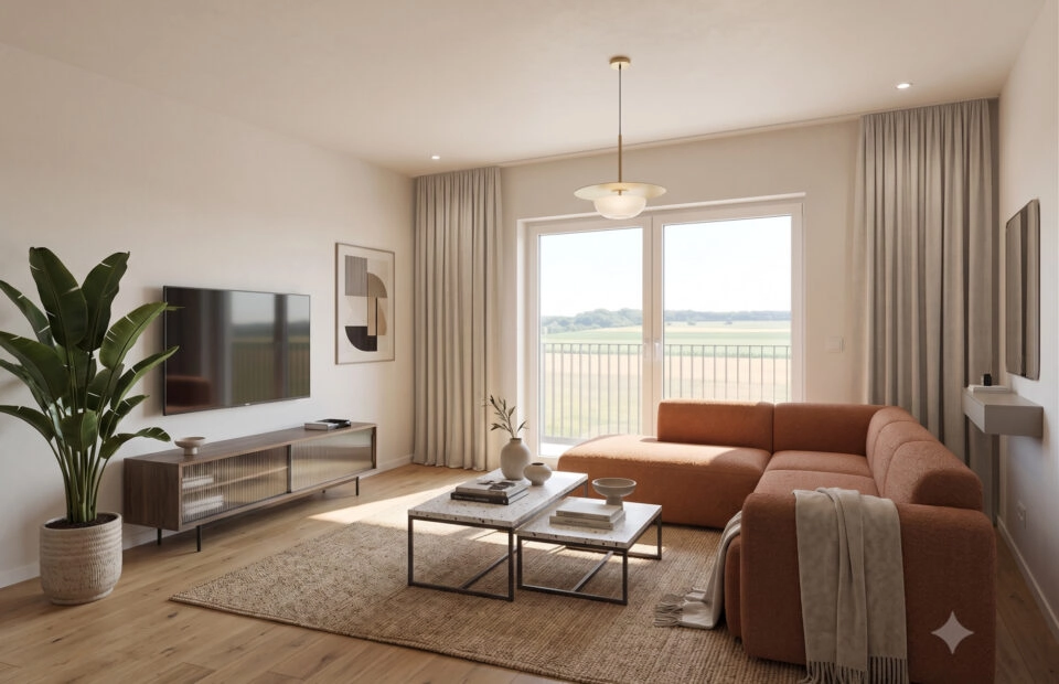 Ciche i bezpieczne| 3 pokoje 58 m² z balkonem