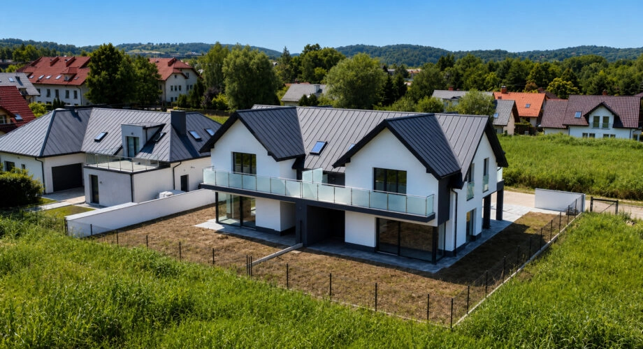 Dom w Modlniczce 4 sypialnie, duży podjazd, ogród