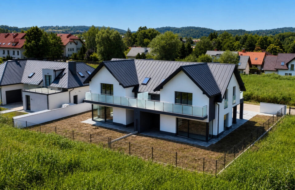 Dom w Modlniczce 4 sypialnie, duży podjazd, ogród
