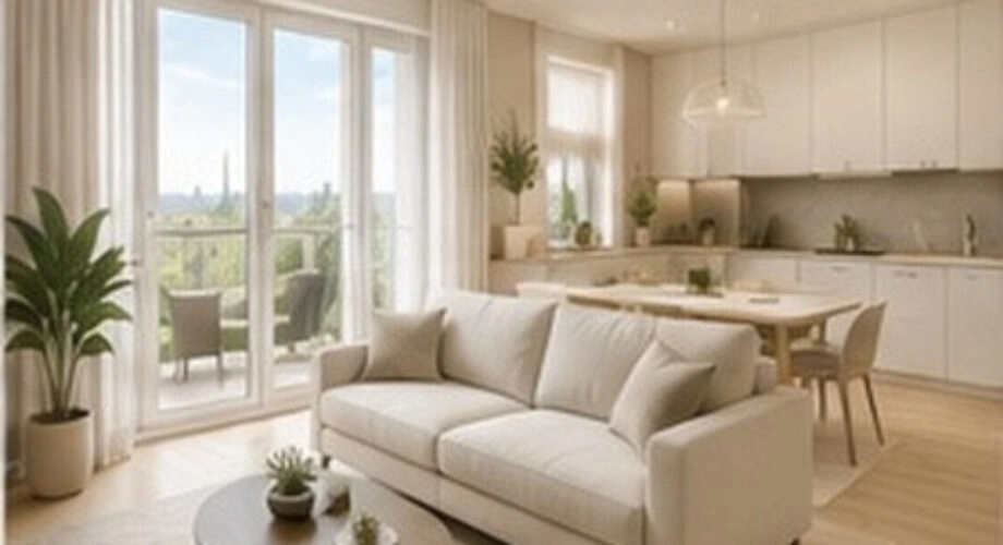 3-pokojowe mieszkanie 63,43 m² z balkonami | Krakó