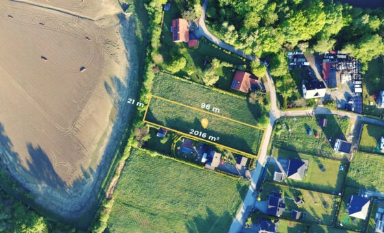 Duża działka budowlana 2015 m² Pisarzowice | MPZP,