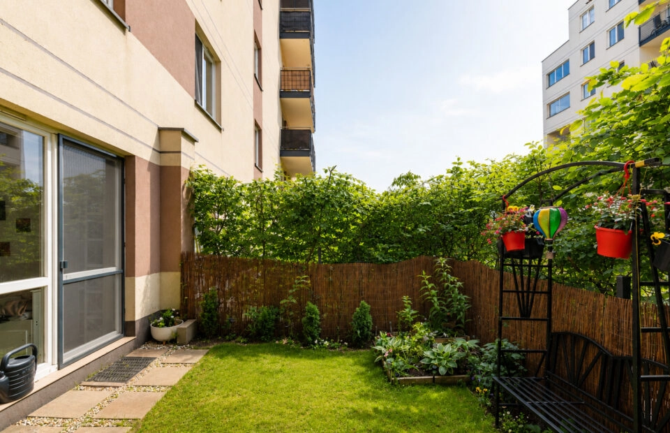 2 w 1: ogródek + balkon | dwustronne