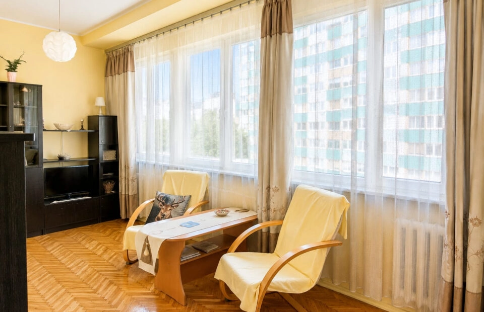 36 m² | 2 pokoje | Oddzielna kuchnia