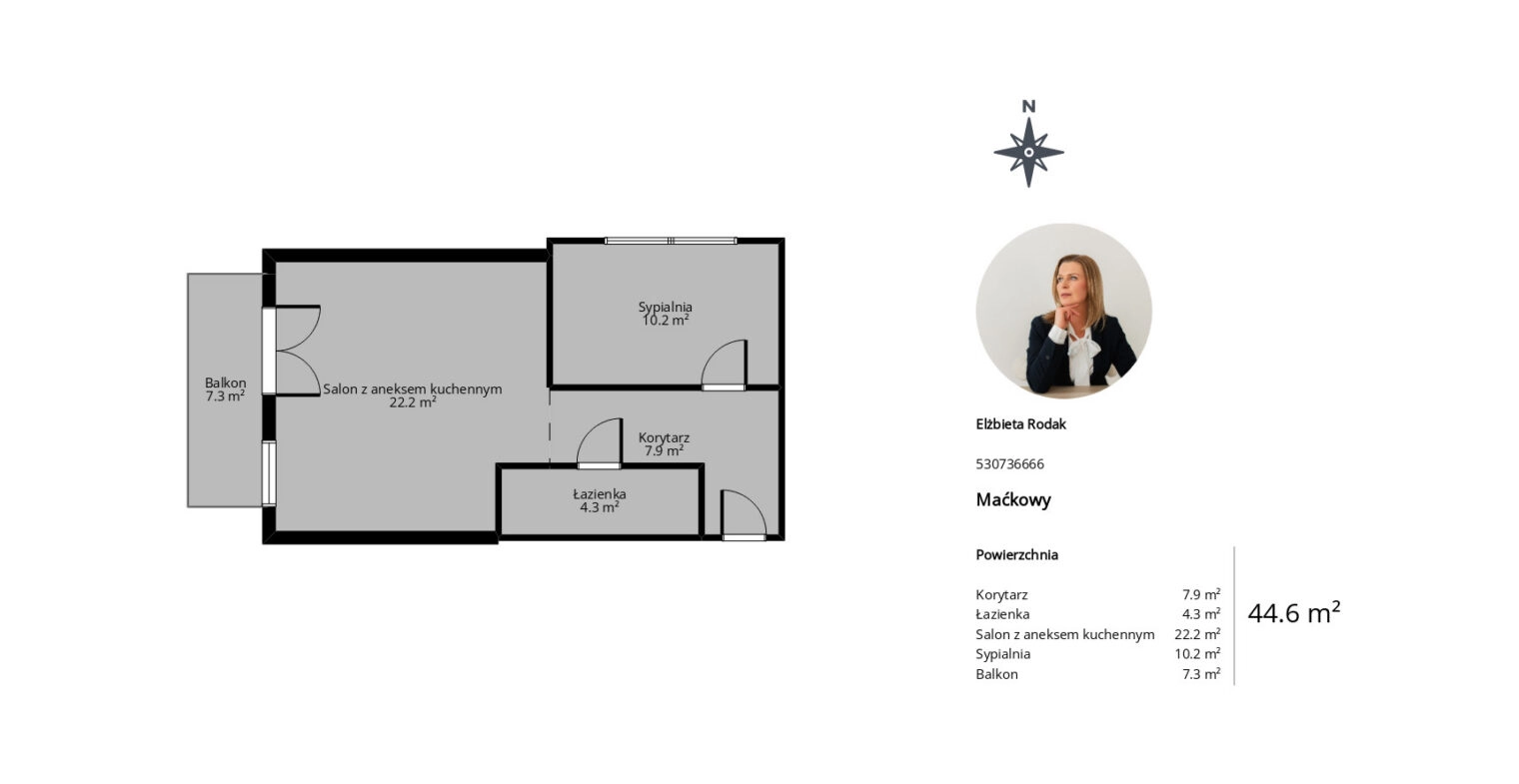 2 pokoje | duży balkon | parking i komórka w cenie
