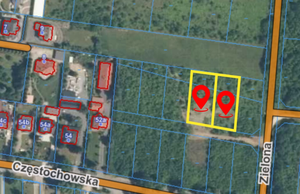 Działka budowlana w spokojnej okolicy