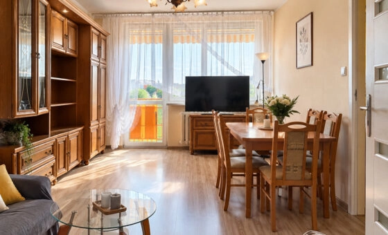2 pokoje|48,6 m²|balkon|al. Piłsudskiego|Tychy