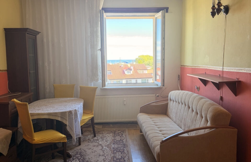 Panoramiczny widok na morze i port!