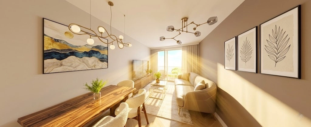 Ładne ustawne duży balkon Gdynia komunikacja SKM