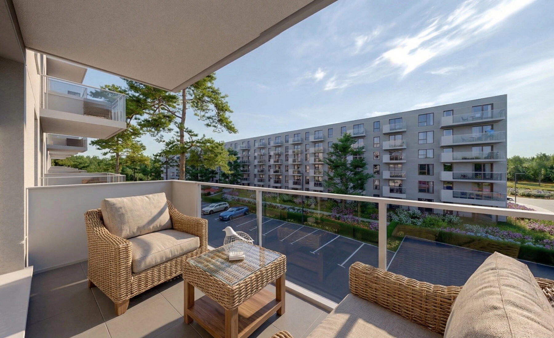 Duże 4 pokoje 67 m² narożne zachód las Gdynia